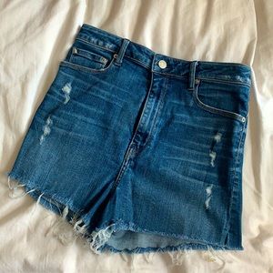 Paradise Mine - Super High Rise Jean Shorts